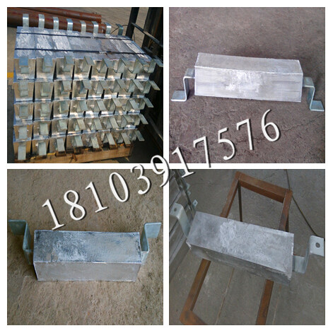 遼寧河北油田儲(chǔ)罐用鋁合金犧牲陽(yáng)極圖片