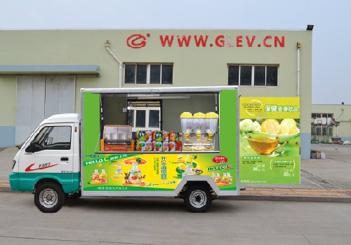 电动流动餐饮车 电动餐饮小吃车图片