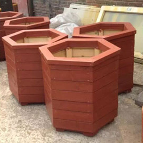 木制花箱圖片/木制花箱樣板圖 (2)
