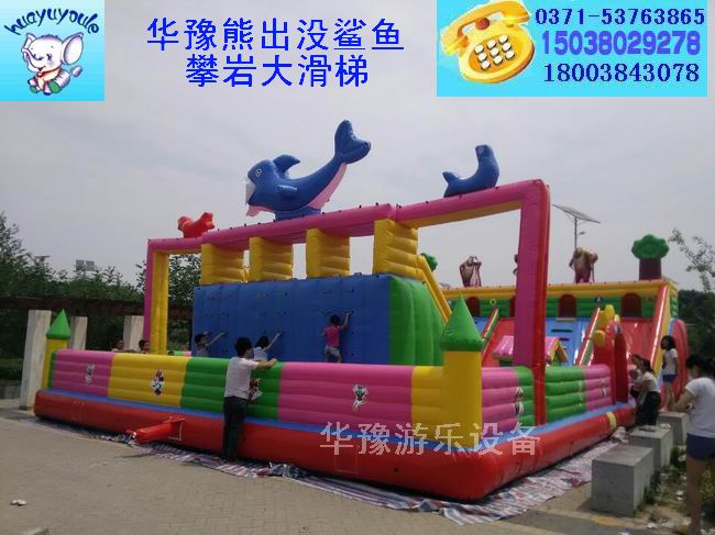 充氣大滑梯圖片/充氣大滑梯樣板圖 (3)