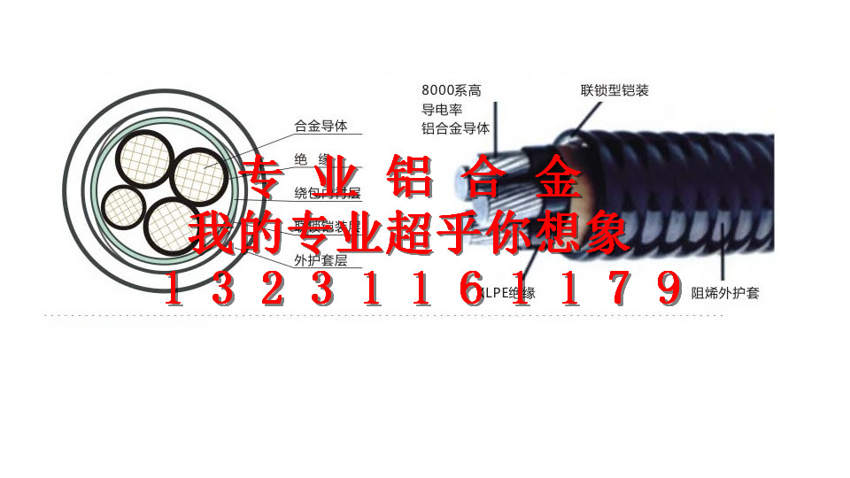 石家莊鋁合金電纜圖片
