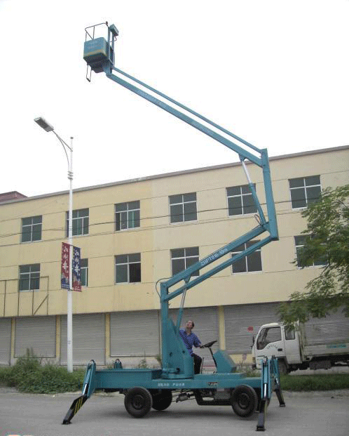 齊齊哈爾電動曲臂式升降平臺圖片