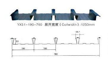 供应拓佳楼承板销售《51》波高