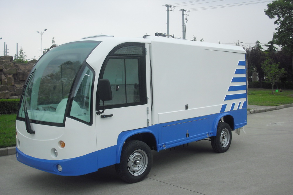 六桶封閉駁運車圖片