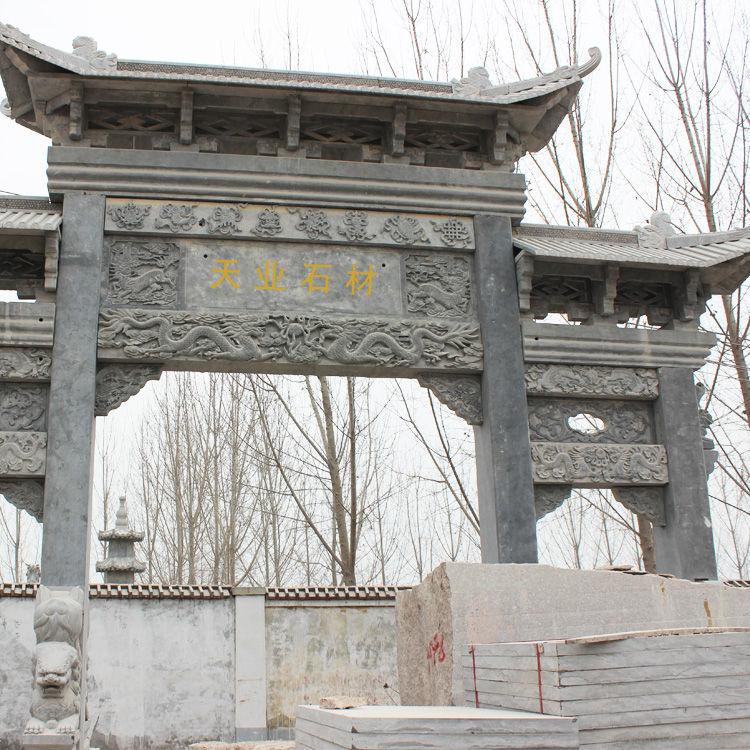 石牌樓圖片/石牌樓樣板圖 (1)