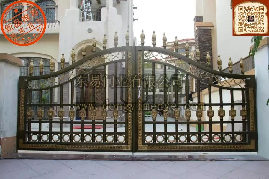 <東易門業(yè)》供應(yīng)別墅鋁藝大門圖片/<東易門業(yè)》供應(yīng)別墅鋁藝大門樣板圖 (2)