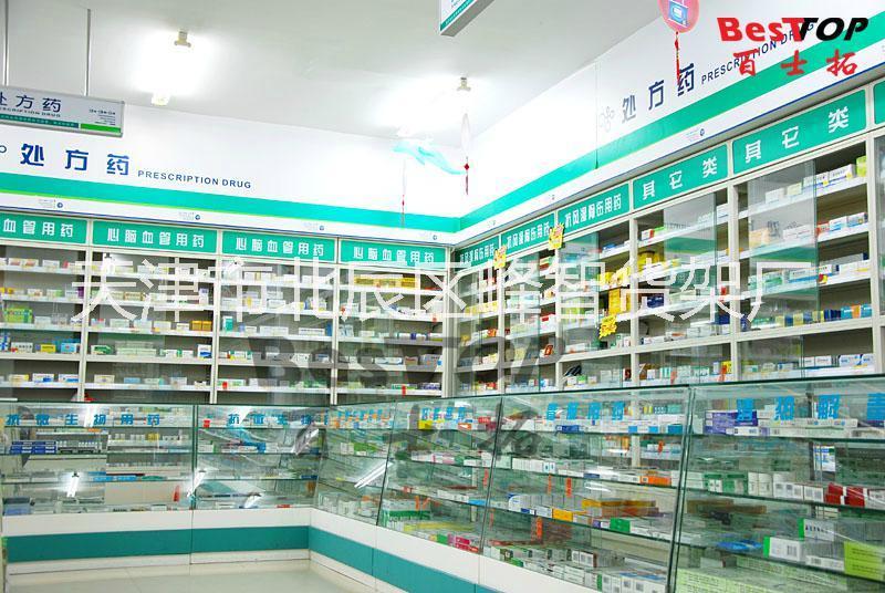 供應(yīng)木質(zhì)商超貨架展柜圖片