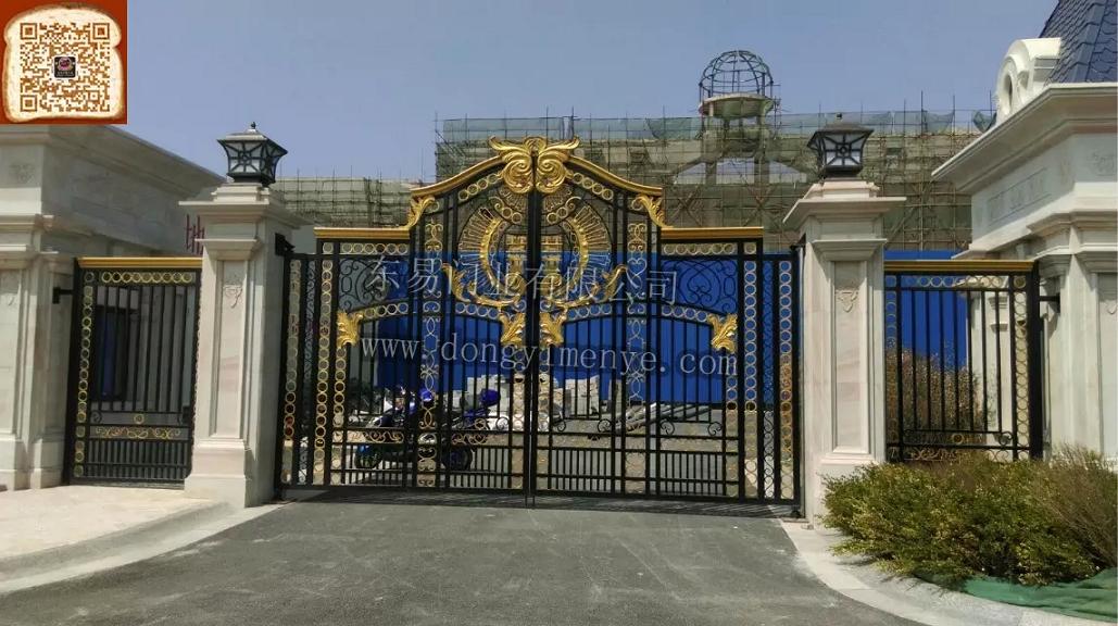 別墅對開大門圖片/別墅對開大門樣板圖 (4)