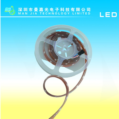 深圳市60灯led灯带12v.24v，5050软灯条厂家