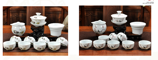 供應(yīng)用于商務(wù)禮品的供應(yīng)茶具套裝可定制禮品印刷廣告
