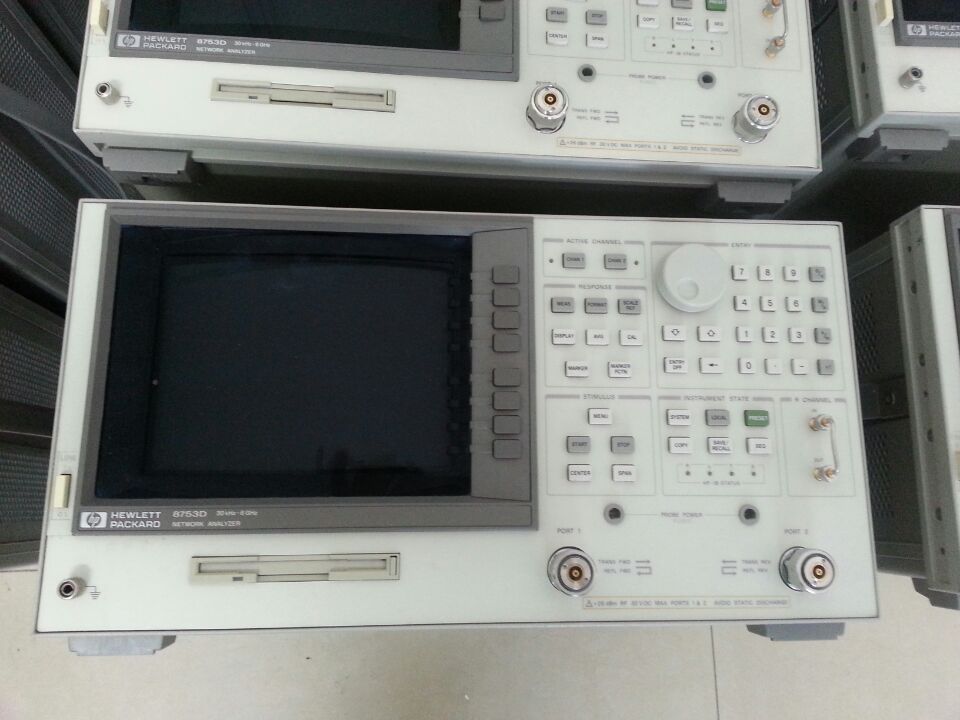 供应Agilent（HP）8753D射频网络分析仪，大促销啦，公司现货低价甩卖出售，3GHZ\6GHZ网络分析仪