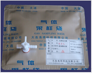 旋塞側(cè)向閥接口鋁塑復(fù)合膜氣體采樣圖片