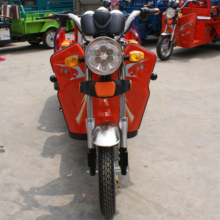 廣安岳池豪華款小折疊電動(dòng)三輪車圖片