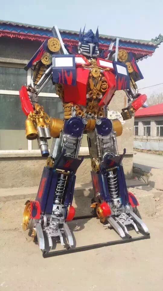 寧德變形金剛機器人模型展覽價格圖片