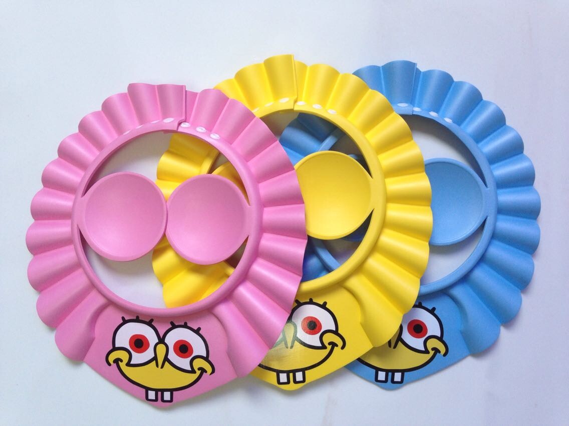 EVA兒童洗發(fā)護耳浴帽圖片