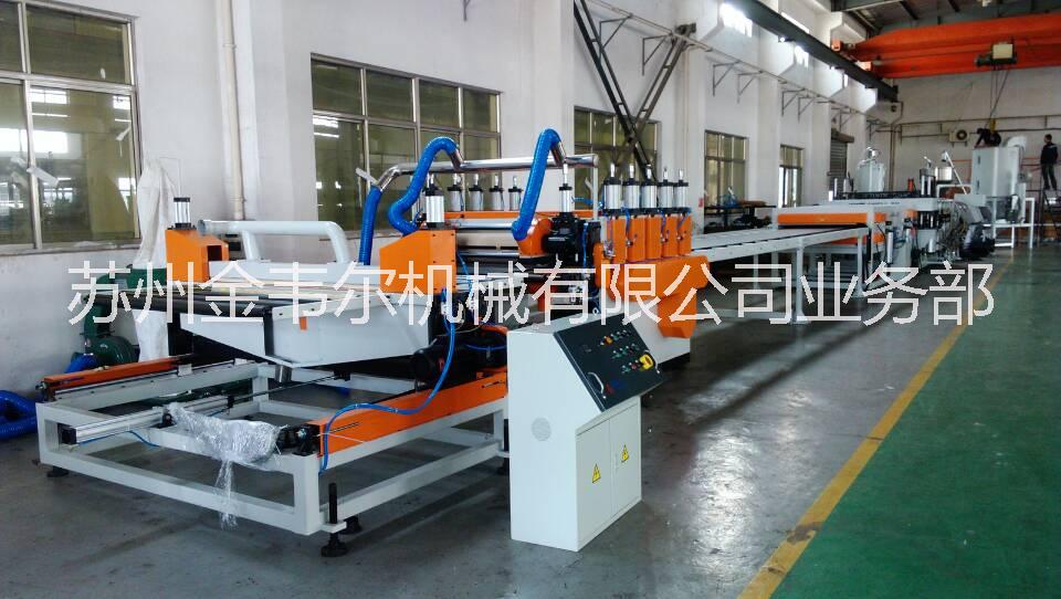 PP中空塑料建筑模板生產(chǎn)線圖片