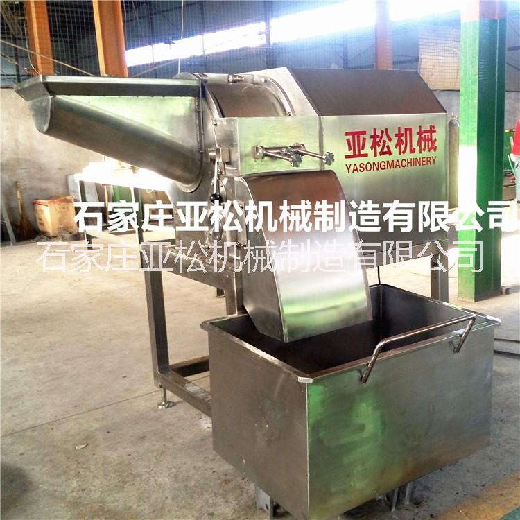 供應(yīng)大型凍肉蔬菜切丁一體機(jī)