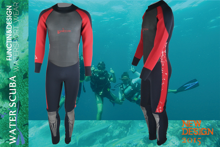 供应water scuba潜水服 冲浪服 防寒服图片