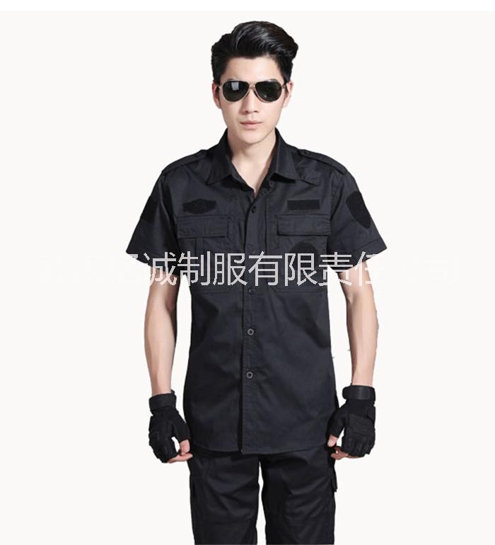 爆款亿诚制服YCBA8 短袖保安服套装图片