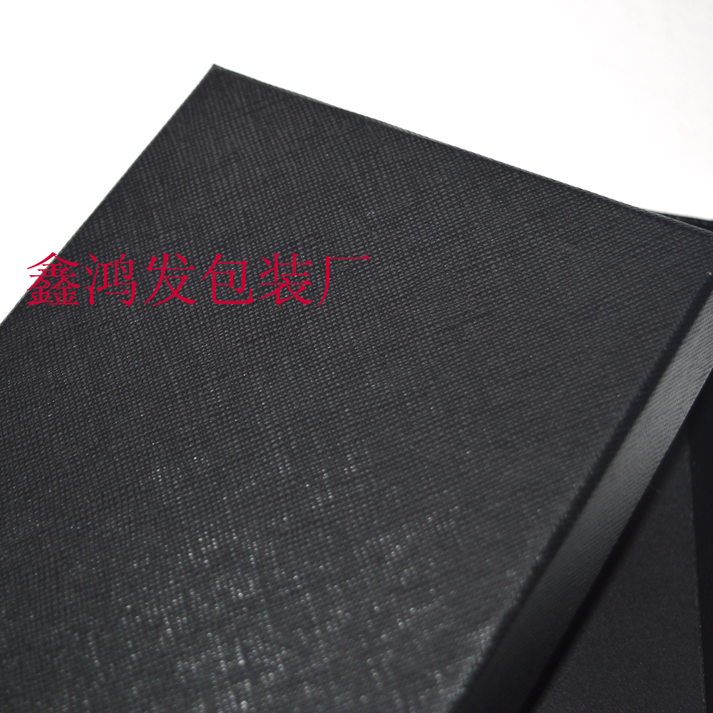 黑色天地蓋長款錢包圖片