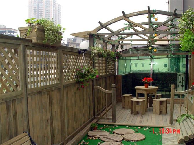 防腐木圖片/防腐木樣板圖 (4)