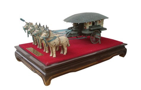 供應(yīng)西安秦始皇2號銅車馬工藝品