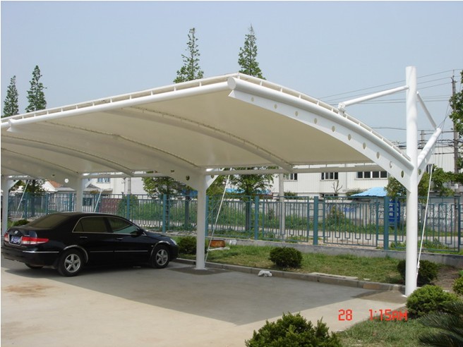 供應(yīng)華安 云霄 工廠鋼結(jié)構(gòu)停車棚圖片