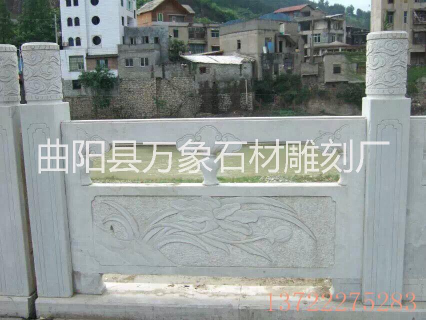 漢白玉石雕欄桿圖片/漢白玉石雕欄桿樣板圖 (2)