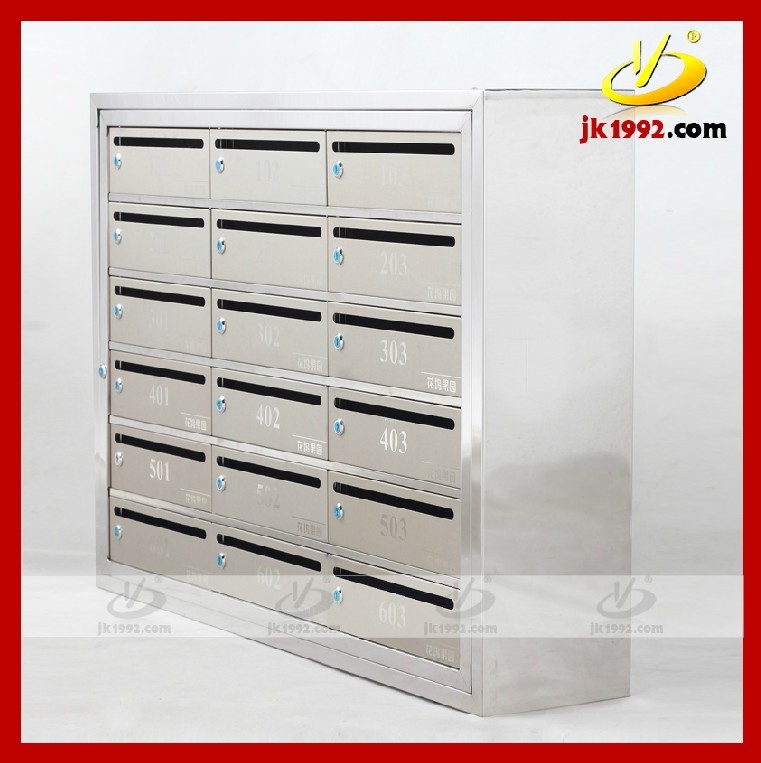 小區(qū)組合式不銹鋼信箱圖片/小區(qū)組合式不銹鋼信箱樣板圖 (4)