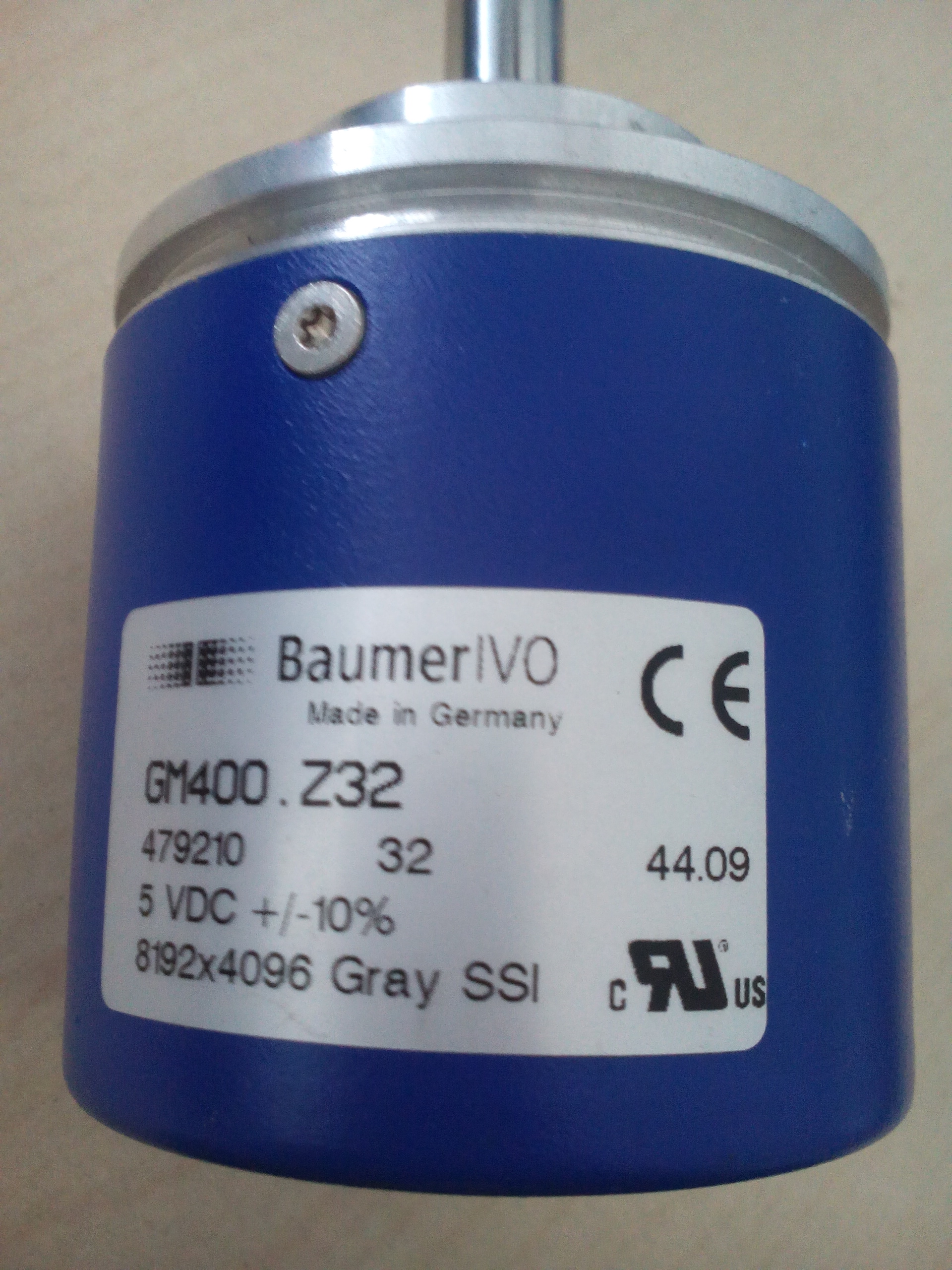 德国堡盟Baumer编码器GM400.Z32图片