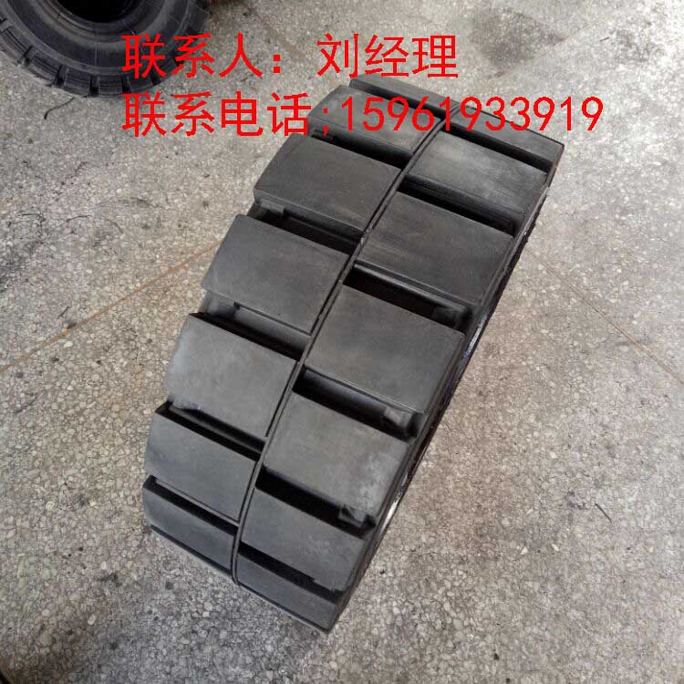 平板拖車AnyGo實心輪胎28x10x22sm圖片