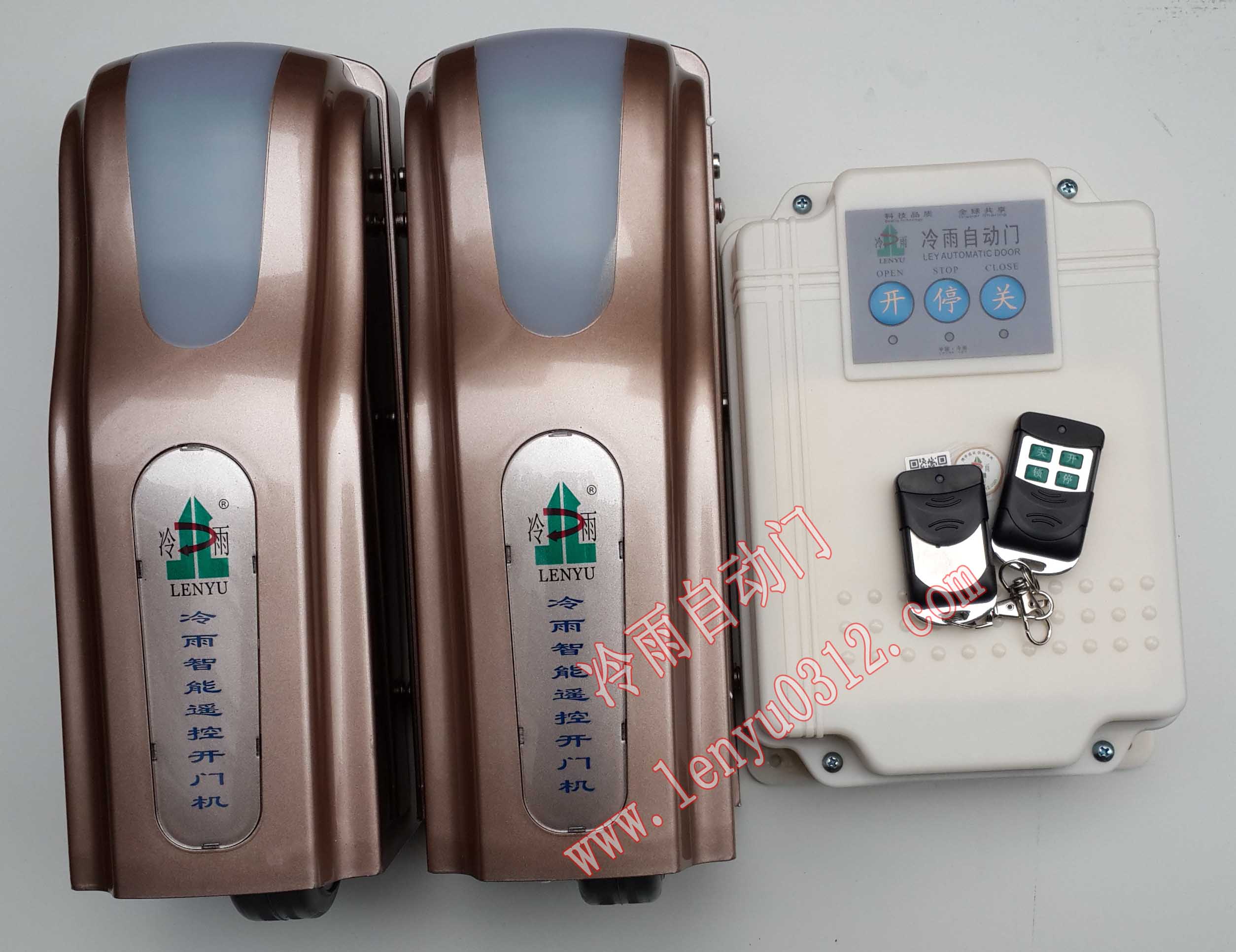 供應(yīng)智能別墅開門機(jī)，庭院電動(dòng)門八字平開自動(dòng)門機(jī)鐵藝門電機(jī)