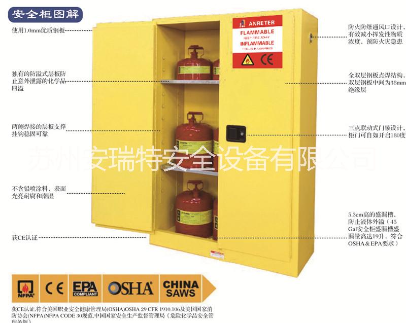 苏州市易燃化学品存放柜/防爆柜厂家厂家