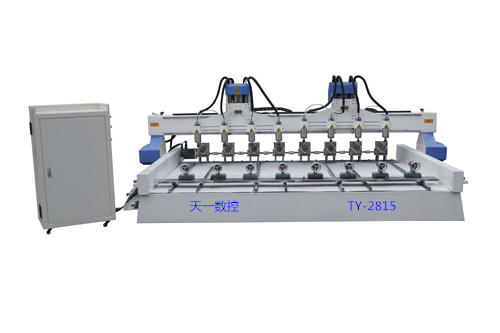 供应济南天一2815圆柱立体雕刻机立体平面一体机专业制作佛像观音像楼梯扶手鸟笼根雕木雕雕刻机