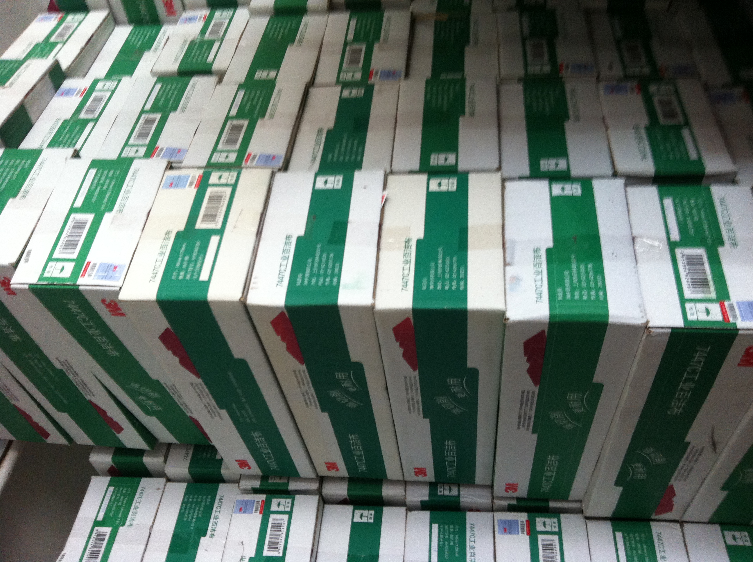 3M7447C工業(yè)百潔布打磨砂布圖片/3M7447C工業(yè)百潔布打磨砂布樣板圖 (1)