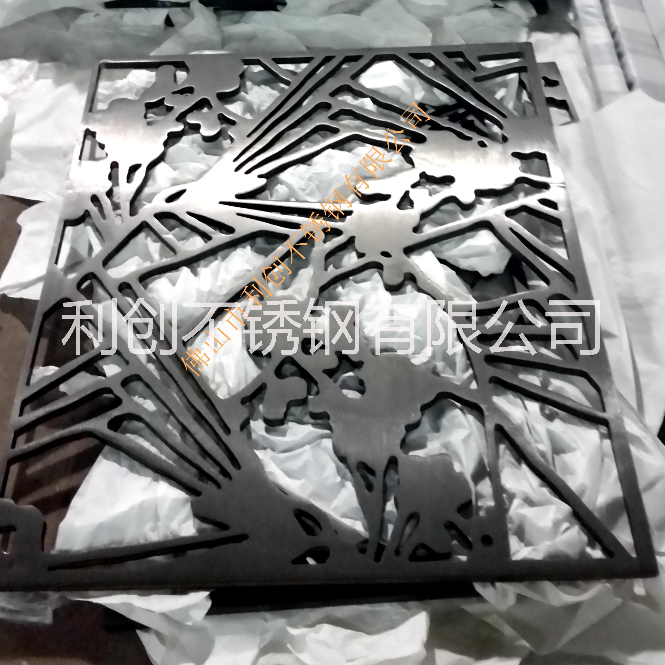 不銹鋼鍍銅屏風圖片/不銹鋼鍍銅屏風樣板圖 (2)