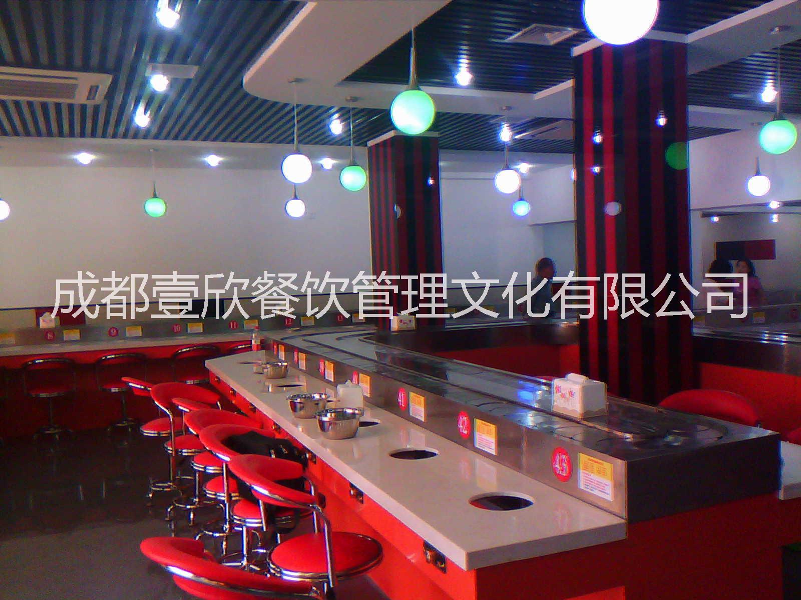 供應(yīng)用于餐飲行業(yè)的 長壽自助回轉(zhuǎn)火鍋設(shè)備