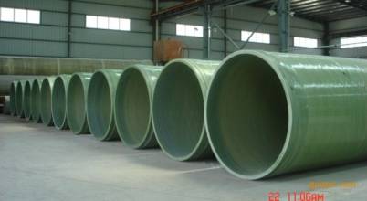 玻璃鋼輸送工程大口徑管材圖片