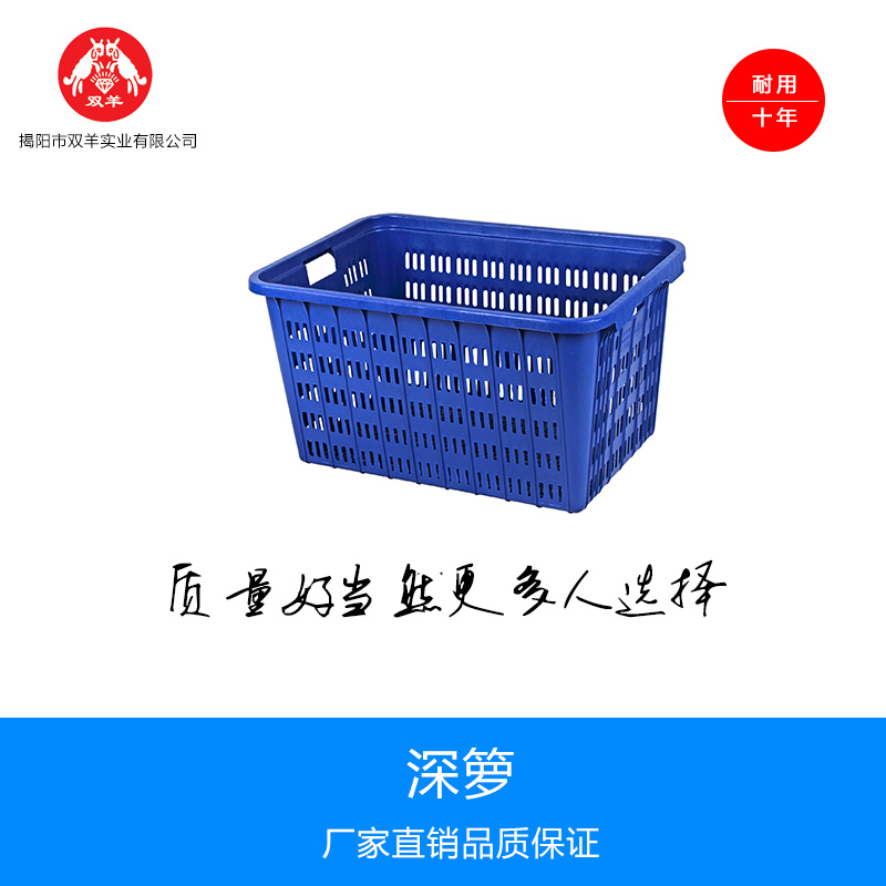 塑料深筐收納筐圖片/塑料深筐收納筐樣板圖 (1)