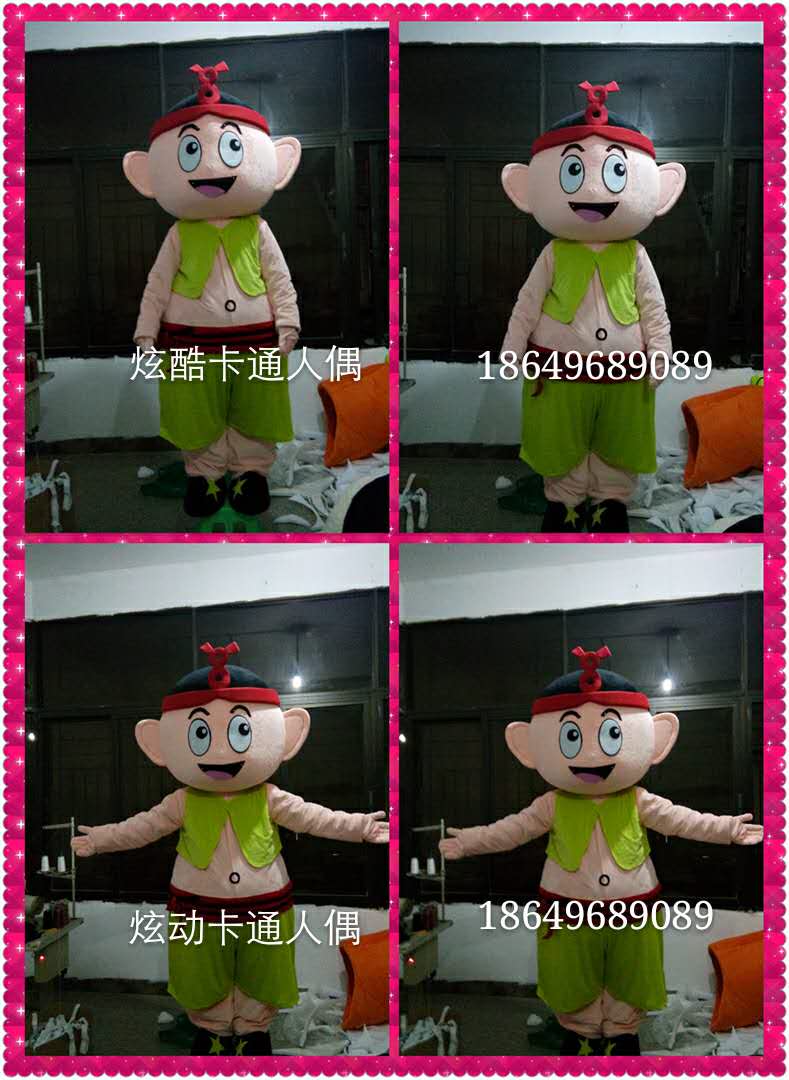 供應(yīng)用于活動(dòng)現(xiàn)場(chǎng)宣傳的2016新款中國(guó)娃人偶服裝