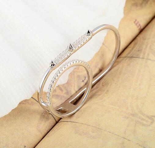 時尚戒指(雙指戴）圖片/時尚戒指(雙指戴）樣板圖 (1)