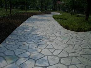 壓花地坪施工隊伍圖片