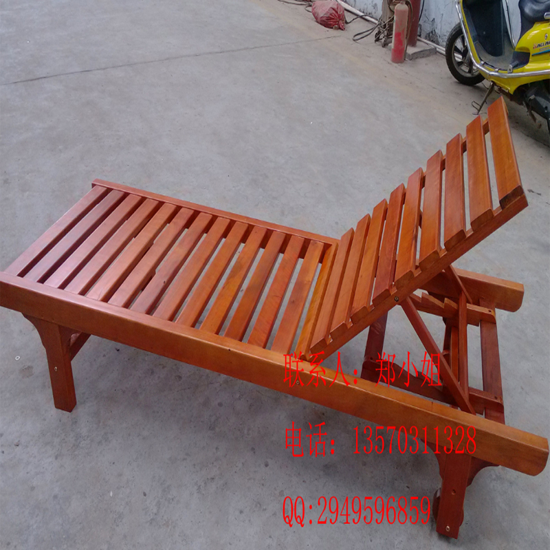 戶(hù)外沙灘椅實(shí)木沙灘椅沙灘椅批發(fā)價(jià)圖片