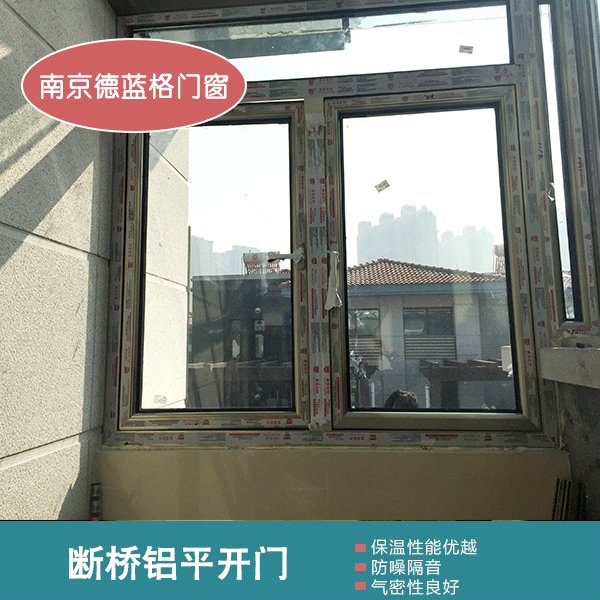 斷橋鋁平開門圖片/斷橋鋁平開門樣板圖 (4)