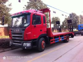 供應(yīng)江淮亮劍單橋挖機(jī)平板車