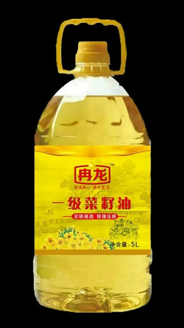 冉龙一级菜子油图片