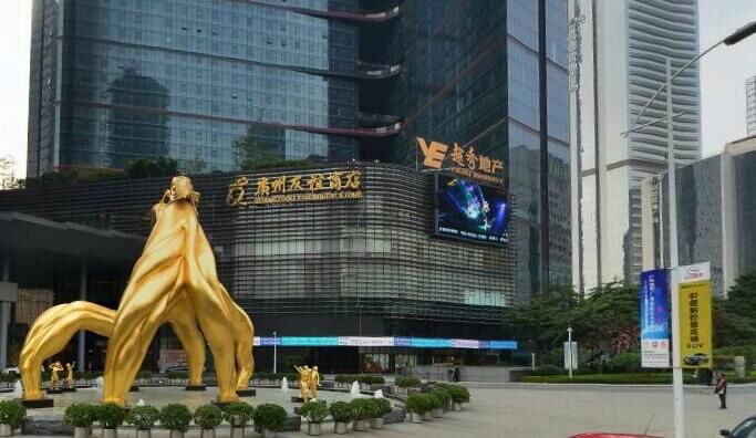 廣州珠江新城墻面LED廣告位招租圖片