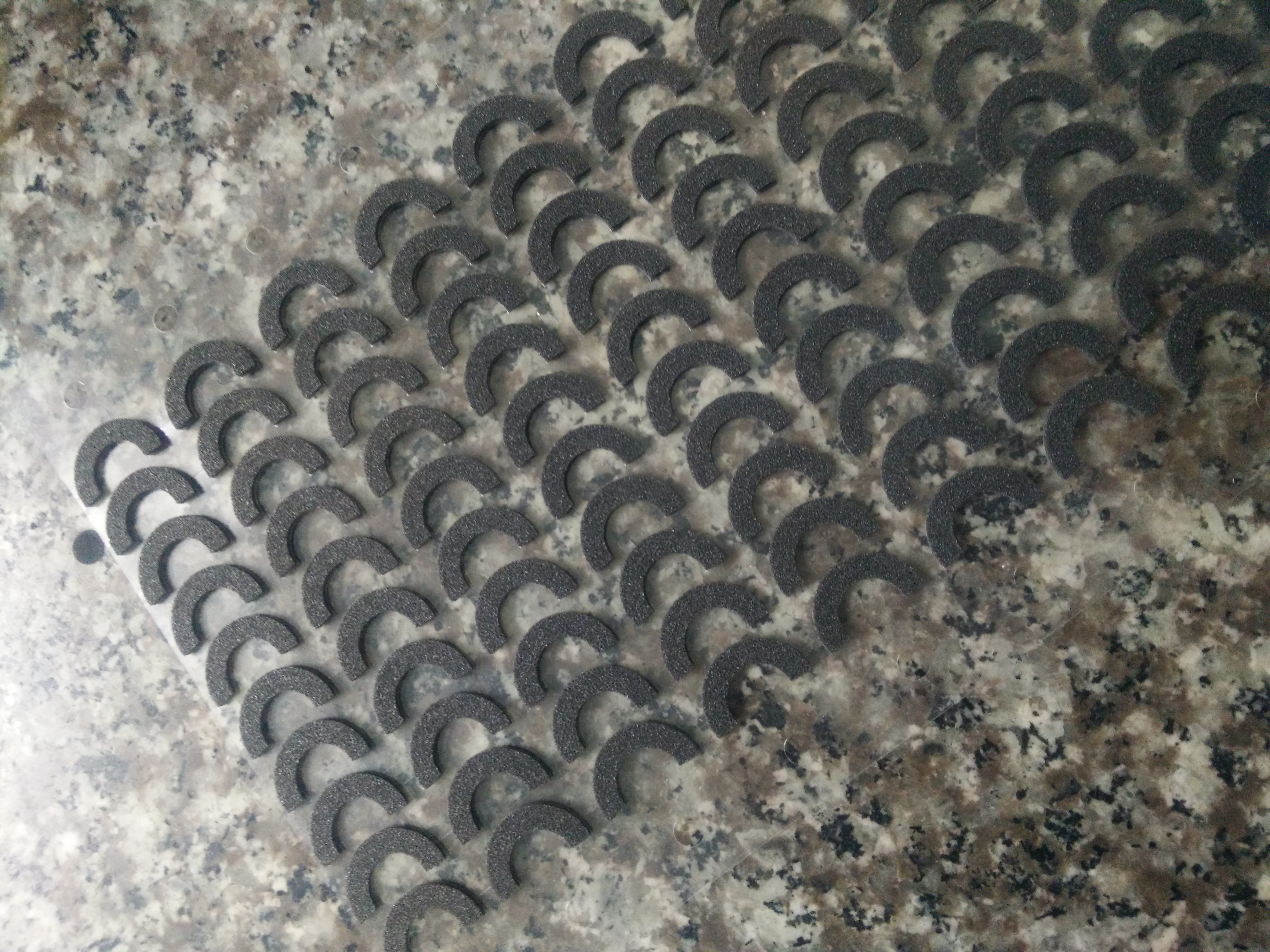 供應東莞 耳殼吸音棉 壓縮棉*棉用于耳殼|耳機，廠家直銷，壓縮比例可定制，*勢