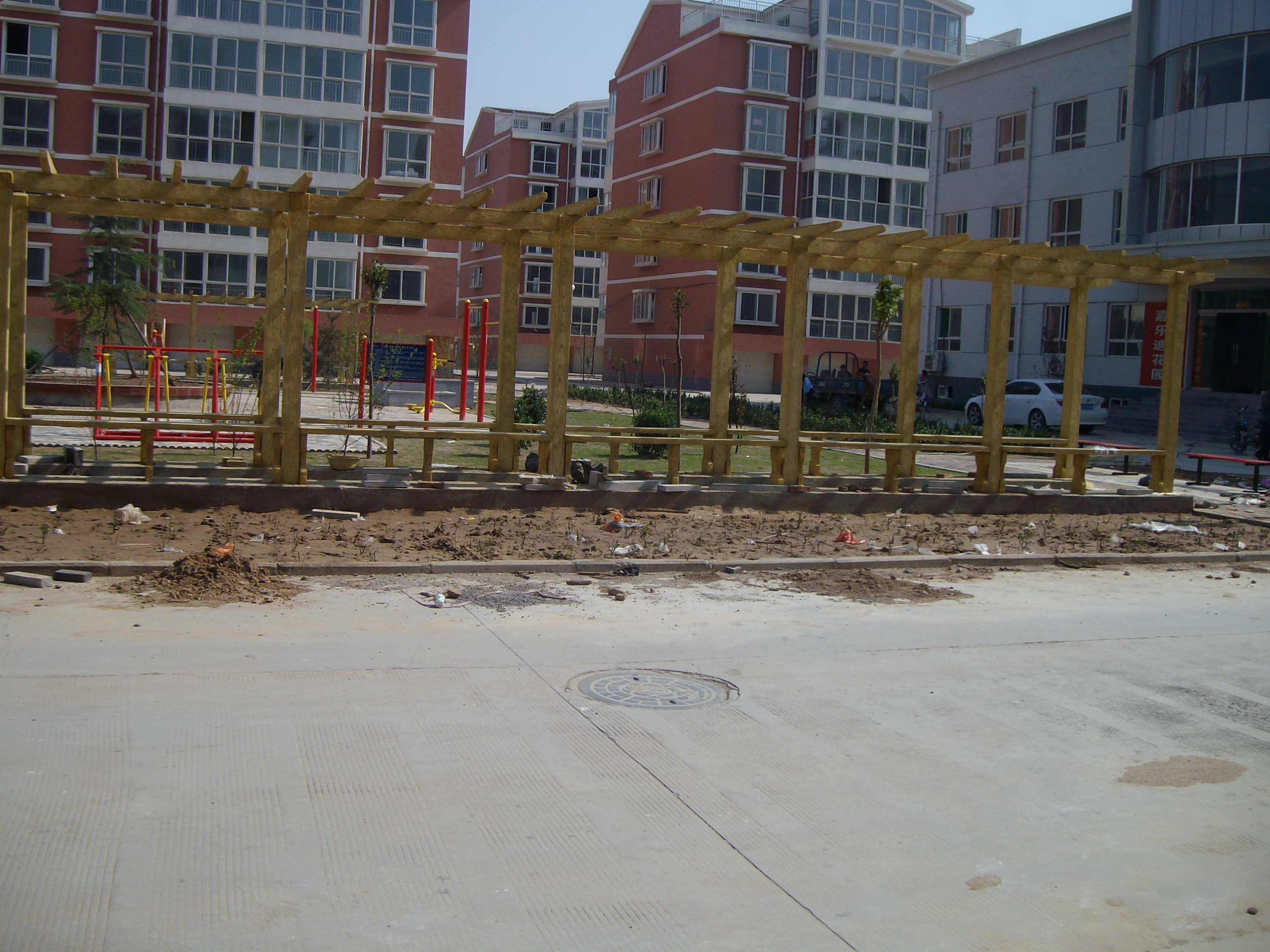 供應(yīng)用于公園的仿木花架/仿木花架價格/仿木花架/仿木花架景觀工程