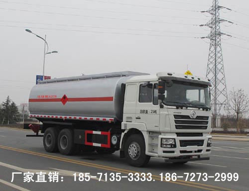 供应陕汽德龙后八轮运油车23方SX5256GYYDN434运油车图片